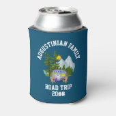 Personeelsvriendelijke reis over de weg van de fam blikjeskoeler (Blikje Achterkant)