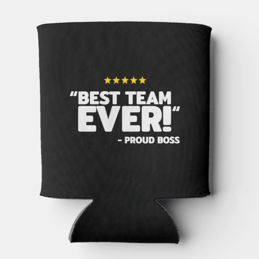 Personeelswaardering - roud boss Best Team Blikjeskoeler (Achterkant)