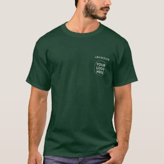 Personeelszakelijke Uniform Diep Bosgroen T-shirt