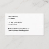 Personeelszaken Consulting Visitekaartjes (Achterkant)