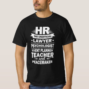 Personele middelen t-shirt
