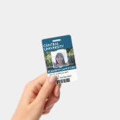 Personennaamplaatje | Aangepaste Logo en kleur Badge (Handheld)