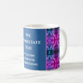 Personenwaardering Bright Kaleidoscope Business Koffiemok (Voorkant rechts)