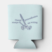 Personificatie Grappig Creatief schrijven Blikjeskoeler (Achterkant)