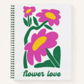 Persönlich Florales Notitieboek (Voorkant)