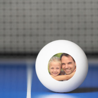 Persönliches Foto Tamplate Pingpongballen