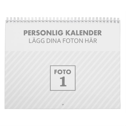 Personlig 2024 familjekalender fotokalender årskal kalender (Hoes)