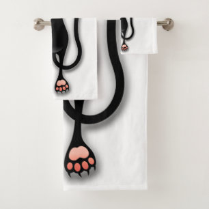 Personnage de chat drôle qui gratte le tissu