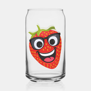 Personnage de fraise cool – Art de fruit Kawaii am