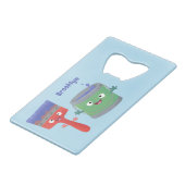 Personnages de peinture et de pinceau mignons (Devant Angle)