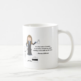 Personnages en allumettes de tasses