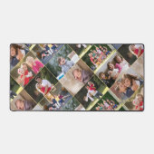 Personnalisable 9 Photo Collage Monogramme Accueil (Recto)