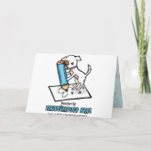 personnalisable Awesome femme tatouage carte d'ann (Dos)