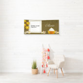 Personnalisable Bannière d'anniversaire heureuse 5 (En situation)