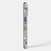 Personnalisable Blue Purple Grey White Paisley (Côté droit)