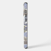 Personnalisable Blue Purple Grey White Paisley (Côté gauche)