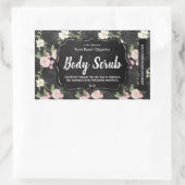 Personnalisable Body Scrub Étiquette artisanal (Sac)
