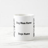 Personnalisable Chien Maman Café Mug (Centre)