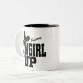 Personnalisable Cowgirl Up Coffee Mug (Devant gauche)