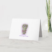 personnalisable élégant de cinquantième invitation (Dos)