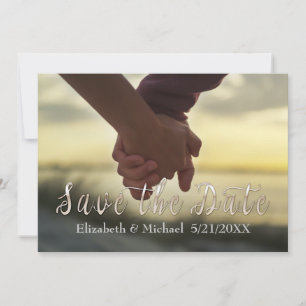 Personnalisable Enregistrer la carte Mariage date