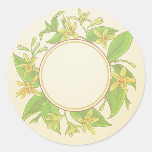 Personnalisable Étiquettes d'extraction de vanille (Devant)