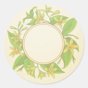 Personnalisable Étiquettes d'extraction de vanille