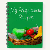 Personnalisable Faites votre propre livre de cuisi (Devant)