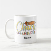 Personnalisable Funny Enseignant Coffee Mug (Gauche)