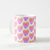 Personnalisable Funny No Candy Hearts Café Mug (Devant gauche)