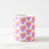 Personnalisable Funny No Candy Hearts Café Mug (Centre)