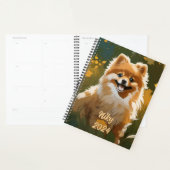 Personnalisable Happy Pomeranian (Devant avec enveloppe)