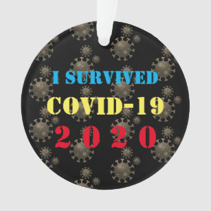 Personnalisable J'ai survécu à COVID-19 2020