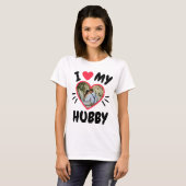 Personnalisable J'Aime Mon T-Shirt [Hubby/Wifey] (Devant entier)