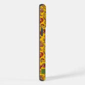 Personnalisable Jaune Rouge Vert Paisley (Côté droit)