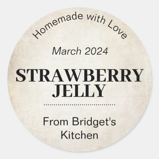 Personnalisable Jelly Étiquette AB_01e (Devant)