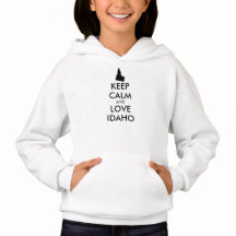 Personnalisable KEEP CALM et LOVE IDAHO