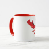Personnalisable Maine Événement Homard Mug (Devant gauche)
