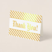 Personnalisable "Merci !" Carte (Devant)