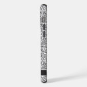 Personnalisable Motif blanc et noir (Côté gauche)