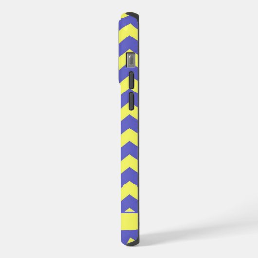 Personnalisable Motif Chevron jaune clair (Côté gauche)