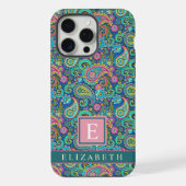 Personnalisable Motif de marguerite bleu foncé (Verso)