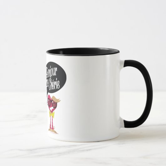 Personnalisable Noir de tasse (Droite)