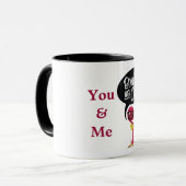 Personnalisable Noir de tasse (Devant gauche)