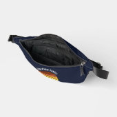 Personnalisable Orange Sunset Mountain Blue Randon (Ouvrir)