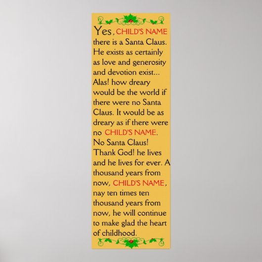 PERSONNALISABLE Oui ! Il y a une affiche du Père N (Devant)