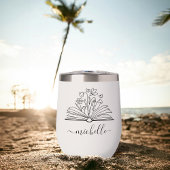 Personnalisable Personal Floral Book Reader Enseig