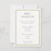 Personnalisable Photo Pirate Party Invitation (Dos)