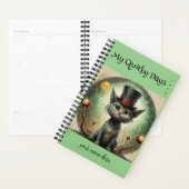 Personnalisable - Planificateur "My Quirky Days" (Devant avec enveloppe)