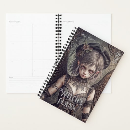 Personnalisable - "Plans de sorcière #1" (Devant avec enveloppe)